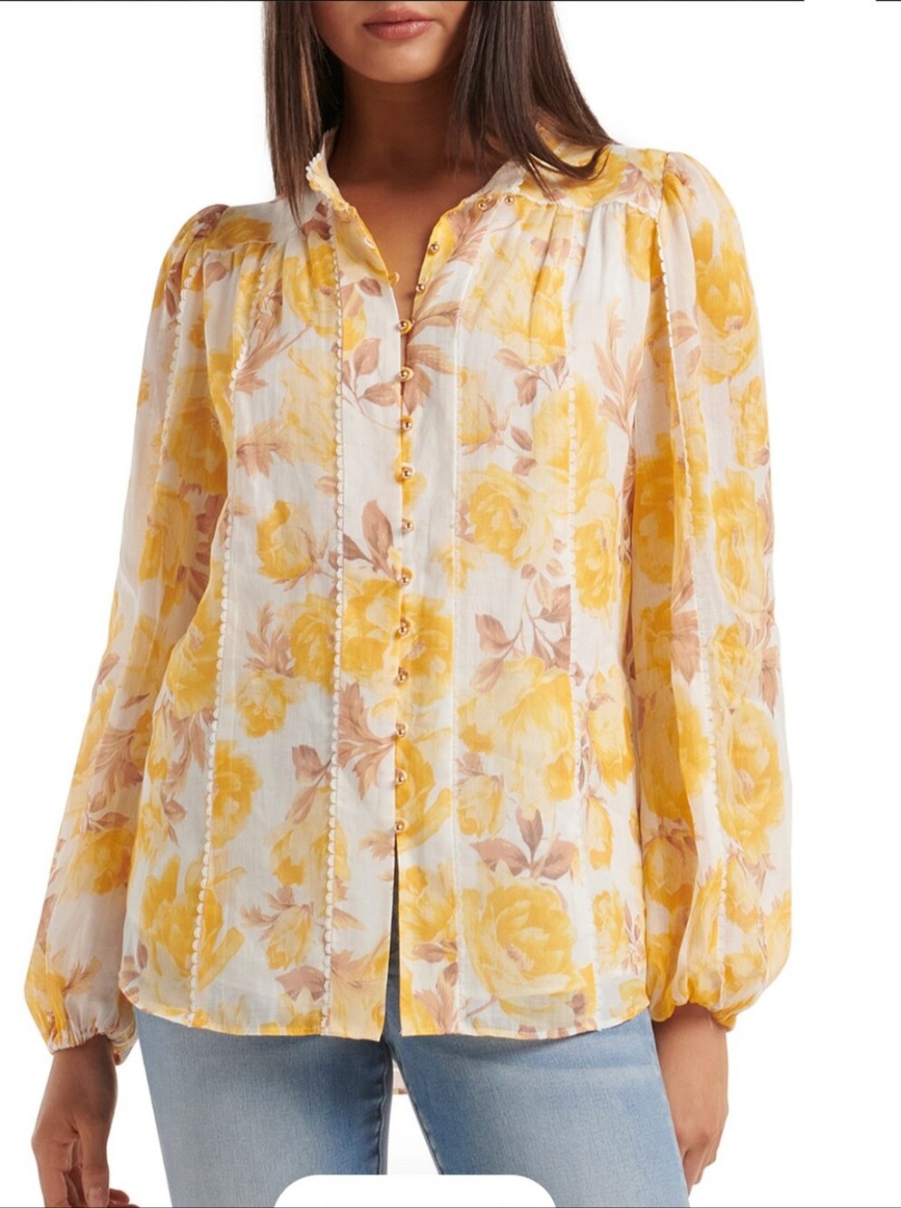 Forever New Meg Blouse In Hadley Floral